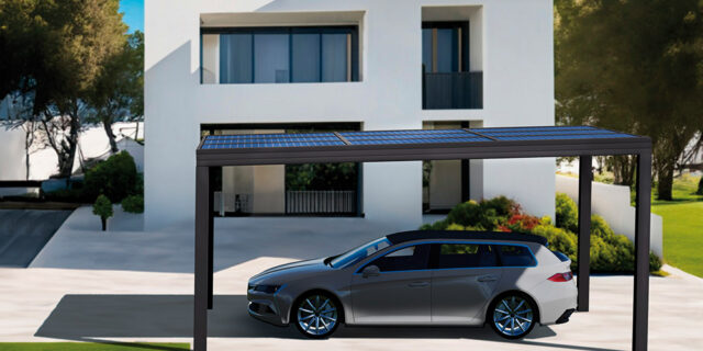carport solaire profils systemes